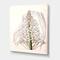 Designart - Vintage White Orchid I - Traditional Canvas Wall Art Print